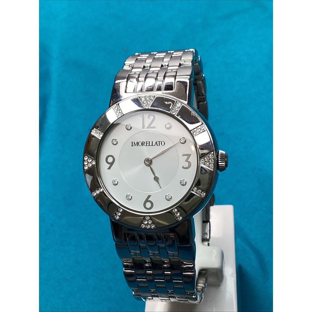 Morellato Womens Silver Elegant Quartz Fashion Watch New Battery